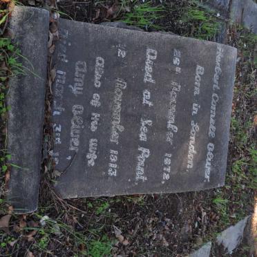 OLIVER Herbert Cornell 1872-1913 &amp; Amy -19?? 