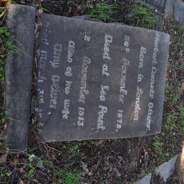 OLIVER Herbert Cornell 1872-1913 &amp; Amy -19?? 