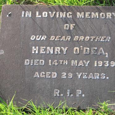 O'DEA Henry -1939