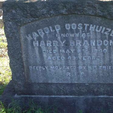 OOSTHUIZEN Harold -1940