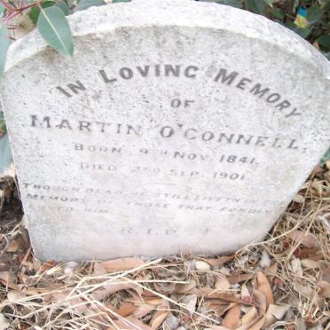 O'CONNELL Martin 1841-1901
