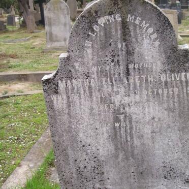 OLIVER Martha Elizabeth -1909