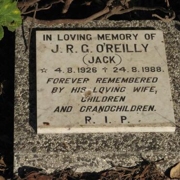 O'REILLY J.R.G. 1926-1988