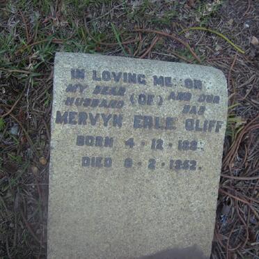 OLIFF Mervyn Eale 1888-1952