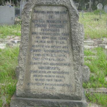 OFFICER David -1924 &amp; Margaret -1940 :: OFFICER David Livingstone 1899-1902