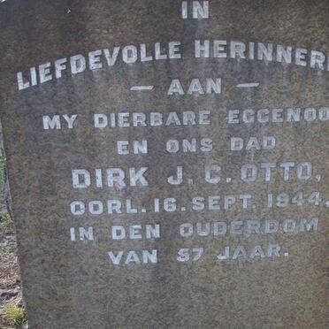 OTTO Dirk J.C. -1944