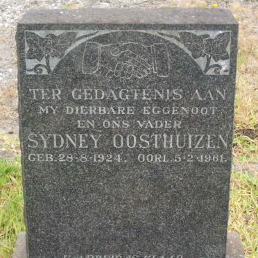 OOSTHUIZEN Sydney 1924-1961