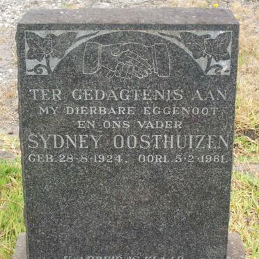 OOSTHUIZEN Sydney 1924-1961