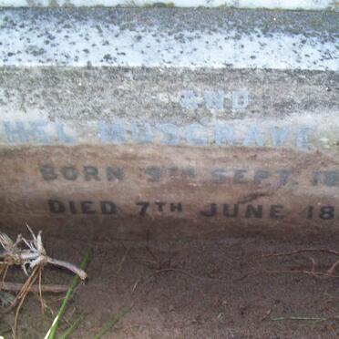 OAKES Ethel Muscrave 1883-1890 