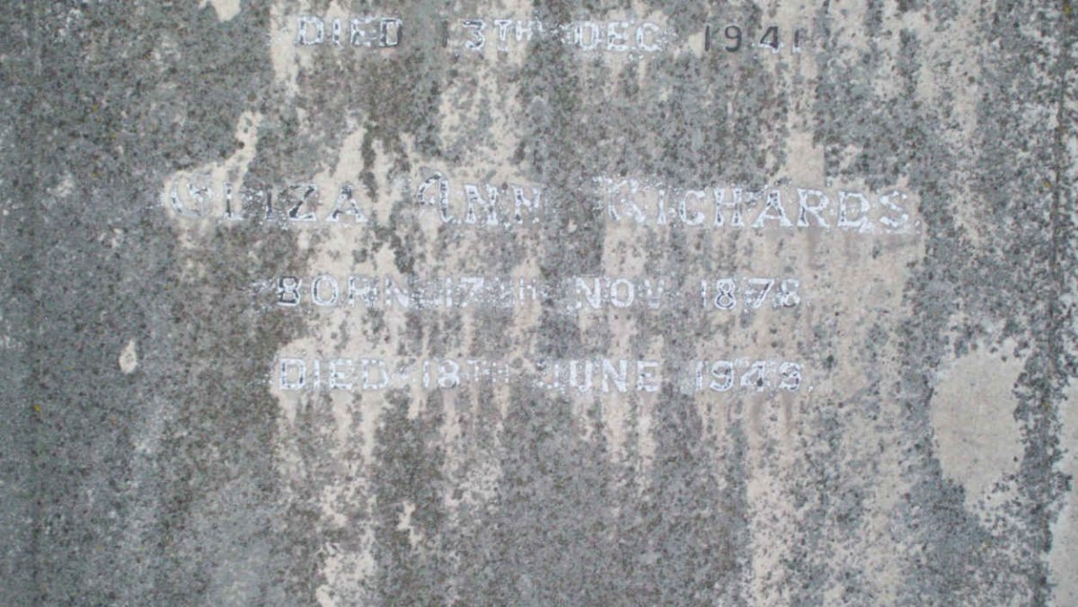 RICHARDS Eliza Ann 1878-1945