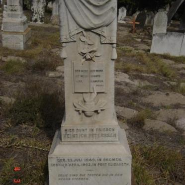 PETERSSEN Heinrich 1848-1903