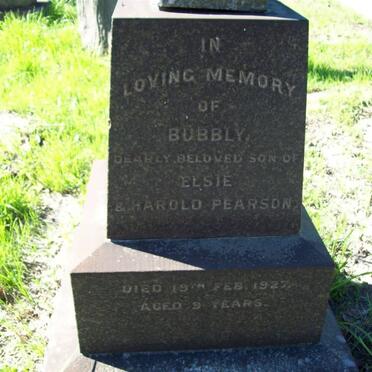 PEARSON "Bubbly" -1927