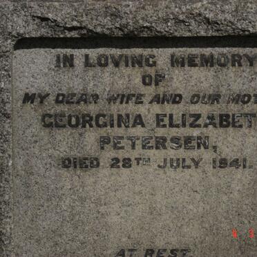 PETERSEN Georgina Elizabeth -1941