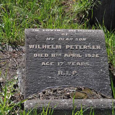 PETERSEN Wilhelm -1926