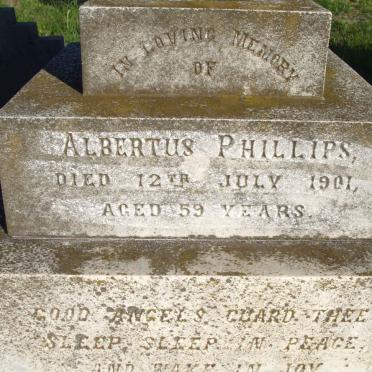 PHILLIPS Albertus -1901