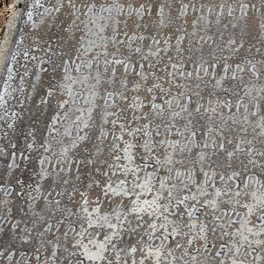 THOMPSON Jessie Blanche nee LAWTON 1865-1950