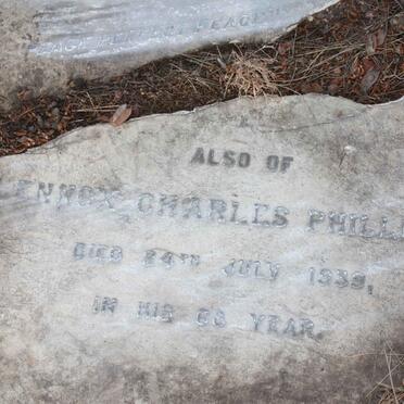 PHILLIPSON George 1817-1886 :: PHILLIPSON Lennox Charles -1939 :: PHILLIPSON Sarah Camn nee BIRT -1896  