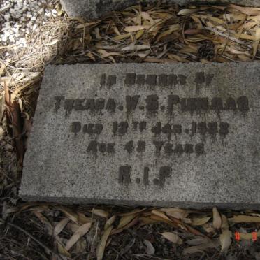 PIENAAR Treasa W.S. -1932