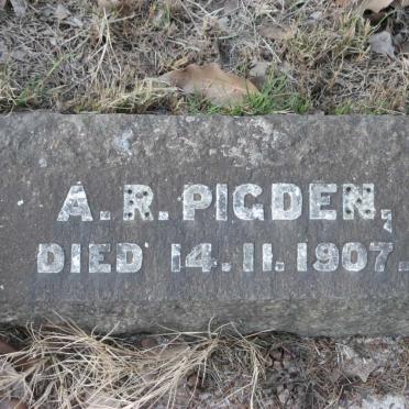 PIGDEN A.R. -1907