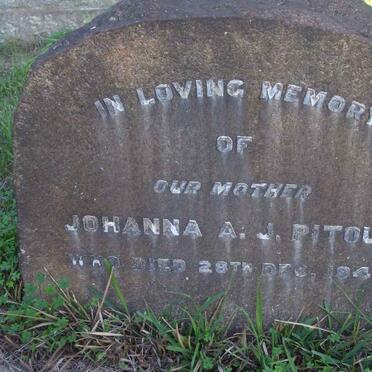 PITOUT Johanna A. J. 1942