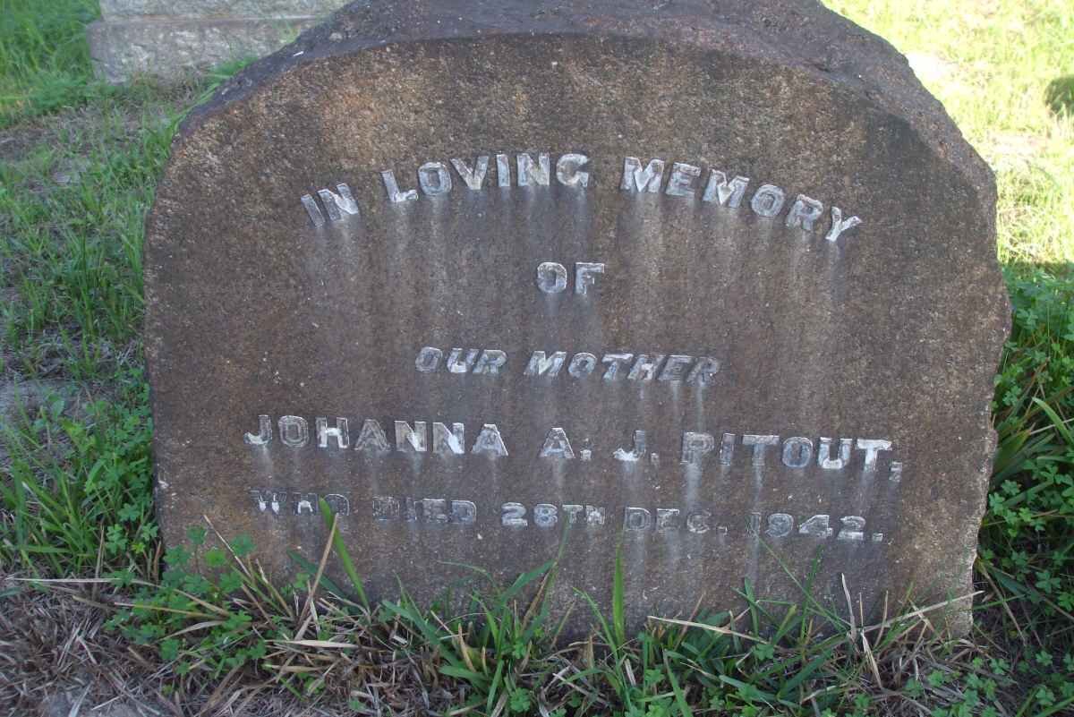 PITOUT Johanna A. J. 1942