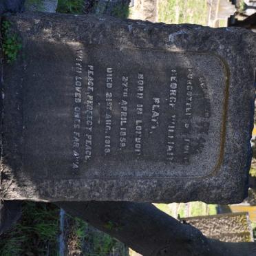 PLATT George William 1858-1918 