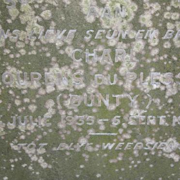 PLESSIS Charl Lourens, du 1935-1945