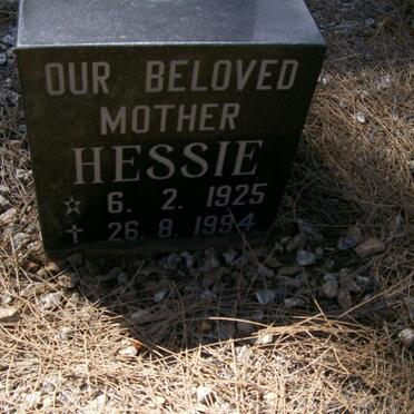 PLESSIS Hessie, du 1925-1994