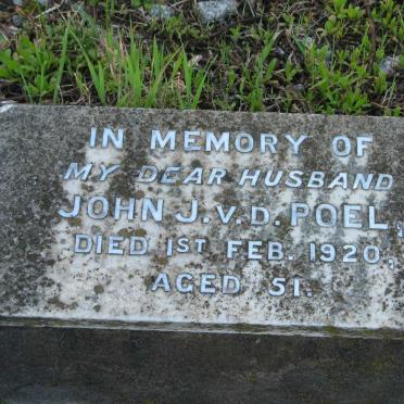 POEL John J., van der -1920