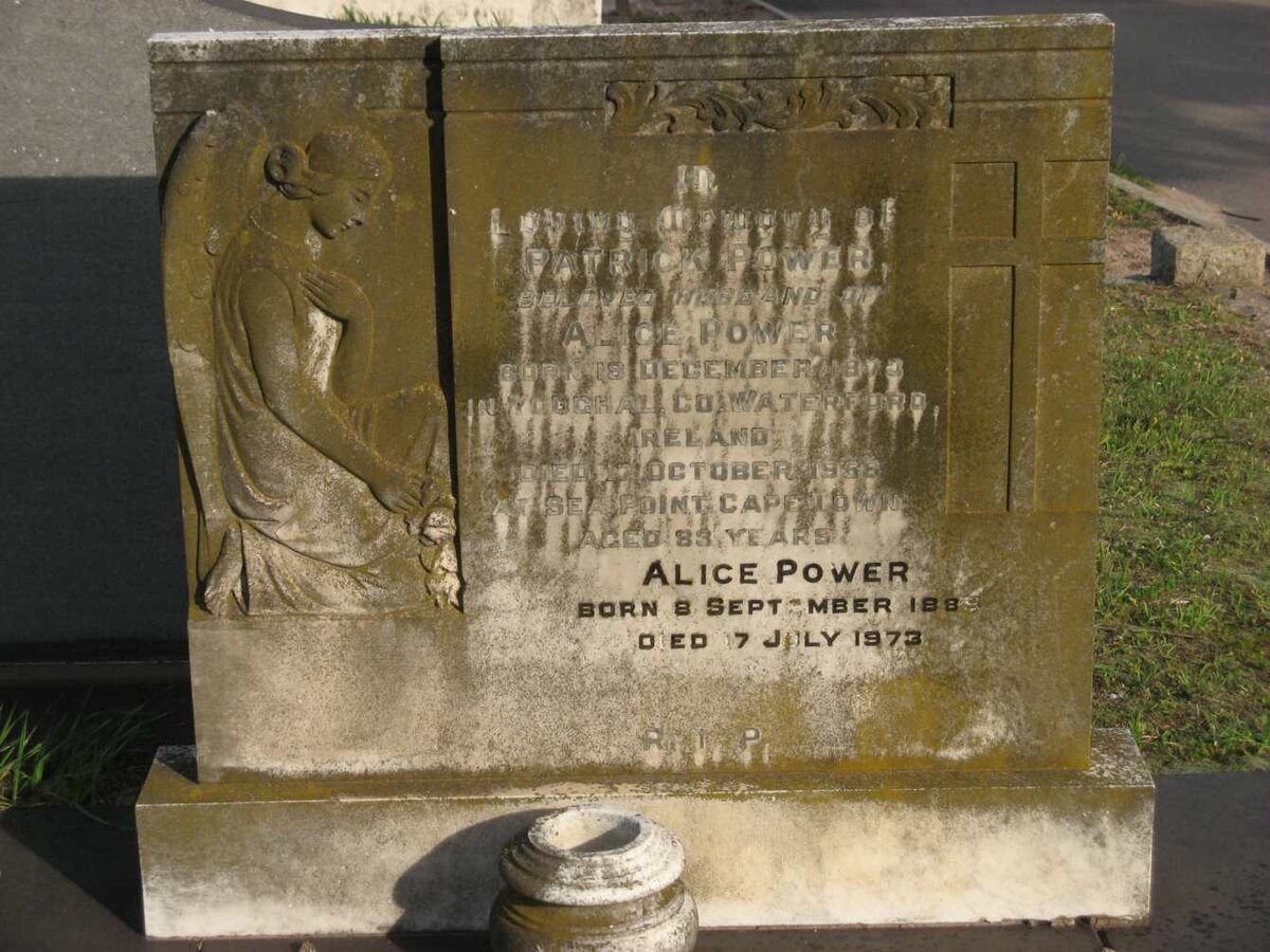 POWER Patrick 1873-1956 &amp; Alice 188?-1973