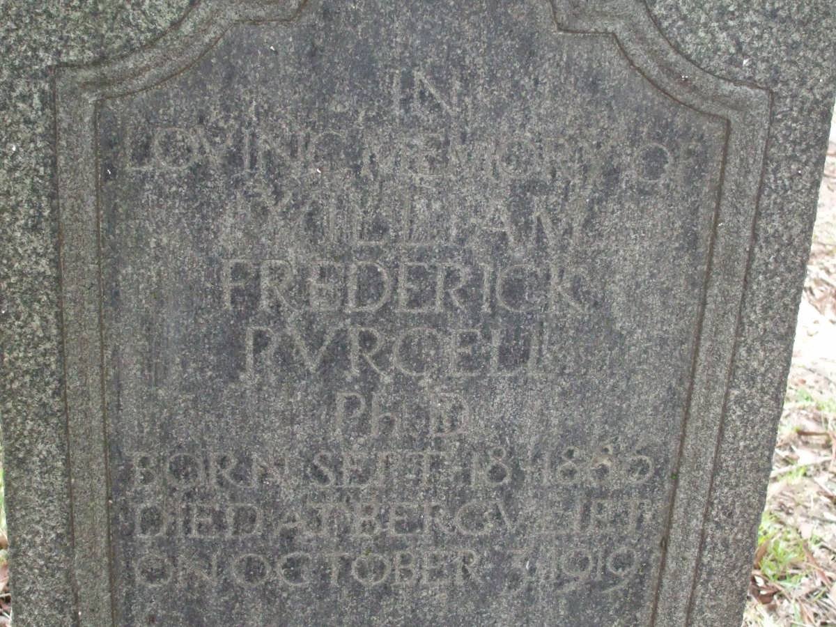 PURCELL William Frederick 1886-1919