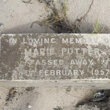 PUTTER Marie -1957