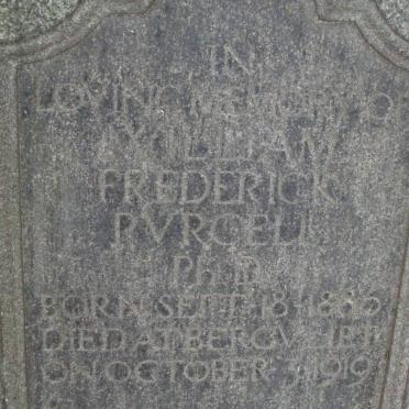 PURCELL William Frederick 1886-1919