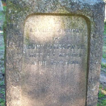 PAYNE Henry James -1929