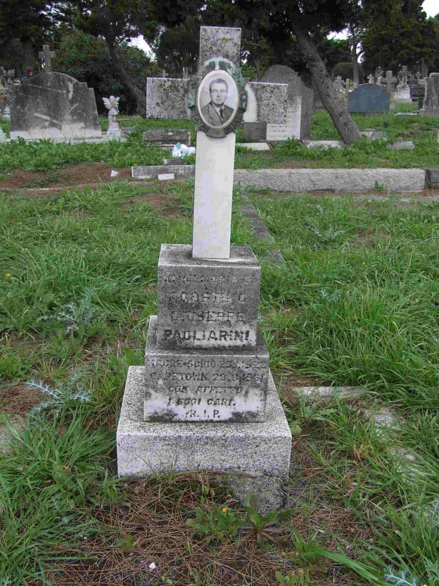 PAGLIARINI Agostino Giuseppe 1922-1961