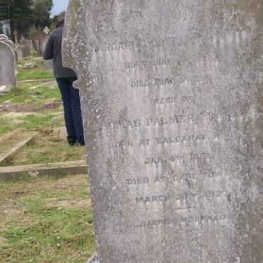 PALMER Margaret D. -1906 :: PALMER Thomas 1858-1927