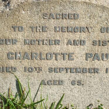 PAUL Charlotte -1926