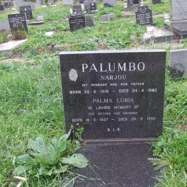 PALUMBO Narjou 1916-1982 &amp; Palma Luria 1927-1986