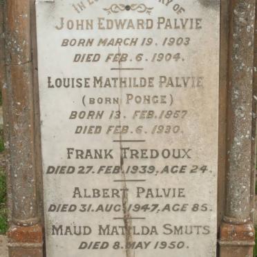 PALVIE :: TREDOUX :: SMUTS