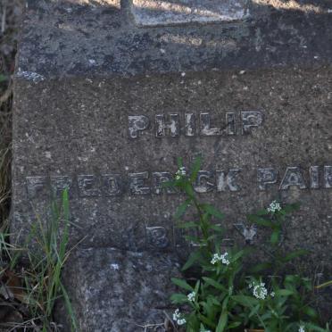 PAINE Philip Frederick -19??