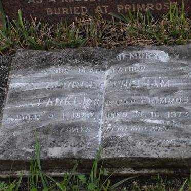 PARKER George William 1898-1973 &amp; Margaret Agnes -1944 :: PARKER Mervyn Vincent -1945