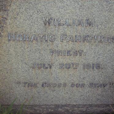 PARKHURST William Horatio -1916