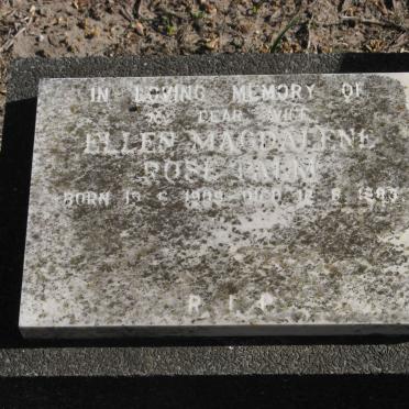 PALM Ellen Magdalene Rose 1909-1983