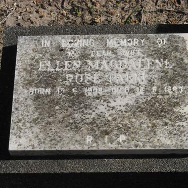 PALM Ellen Magdalene Rose 1909-1983