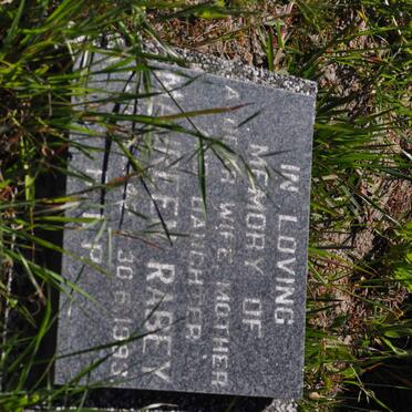 RABEY Maureen 1942-1993