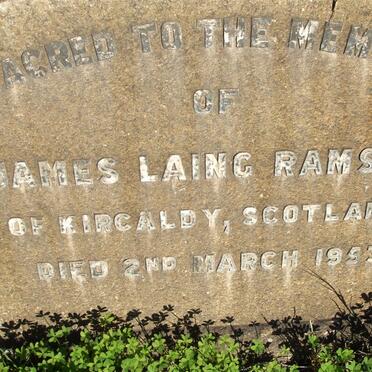 RAMSAY James Laing -1953