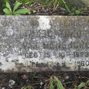 RENSBURG Johannes Frederick, van 1922-19?0