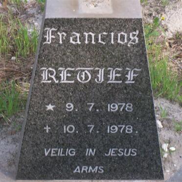 RETIEF Francios 1978-1978