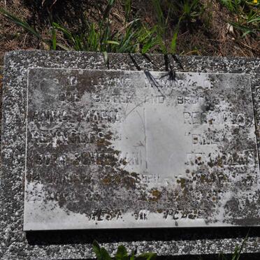 REYNOLDS Reginald 19??-1983 :: REYNOLDS Anna Maria nee SCHOEMAN