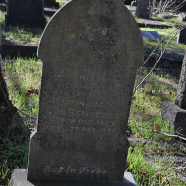 RENSBURG Christina Jacoba, van 189?-1952